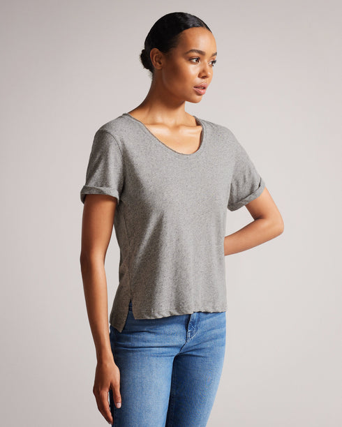 <P>Metallic Tee</P>